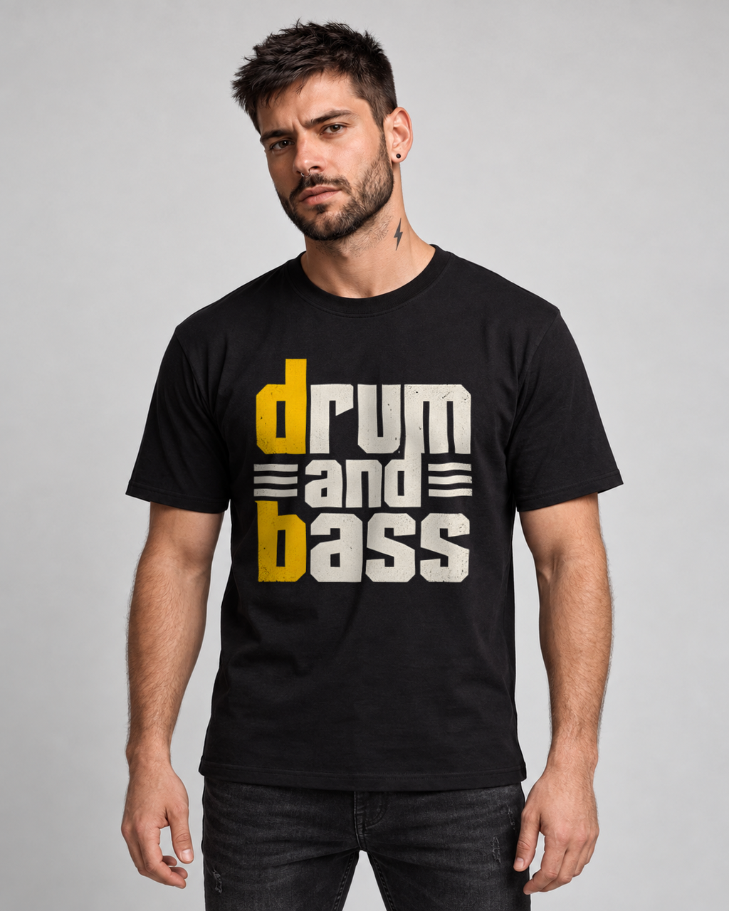A Few of My Favourite Things T-shirt in Black, front view on MM2
