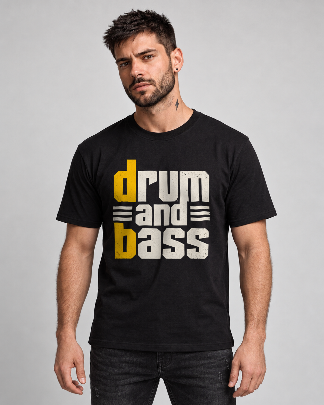 A Few of My Favourite Things T-shirt in Black, front view on MM2