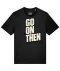 Go On Then T-Shirt | Classic Fit — front view with illustrative inside-neck print