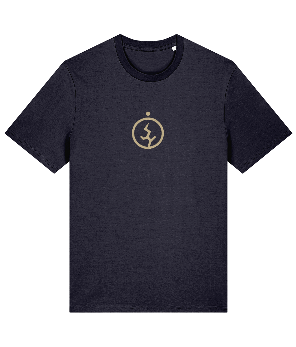 Symbol — French Navy; locked 85.65 × 100 mm front print, high-centre placement.
