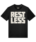 Rest Less T-Shirt | Classic Fit — front view with illustrative inside-neck print