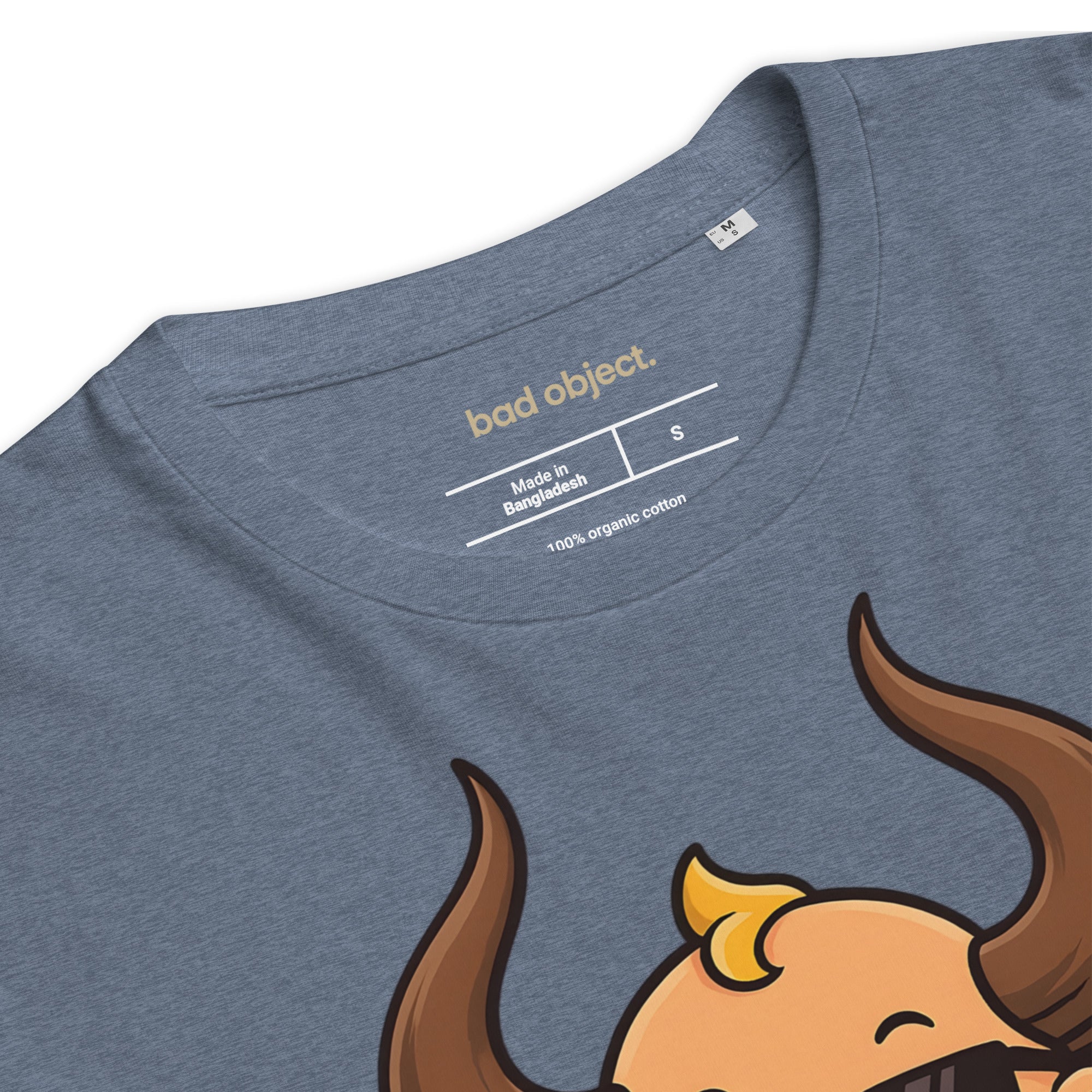 bad boy horns - Unisex organic cotton t-shirt