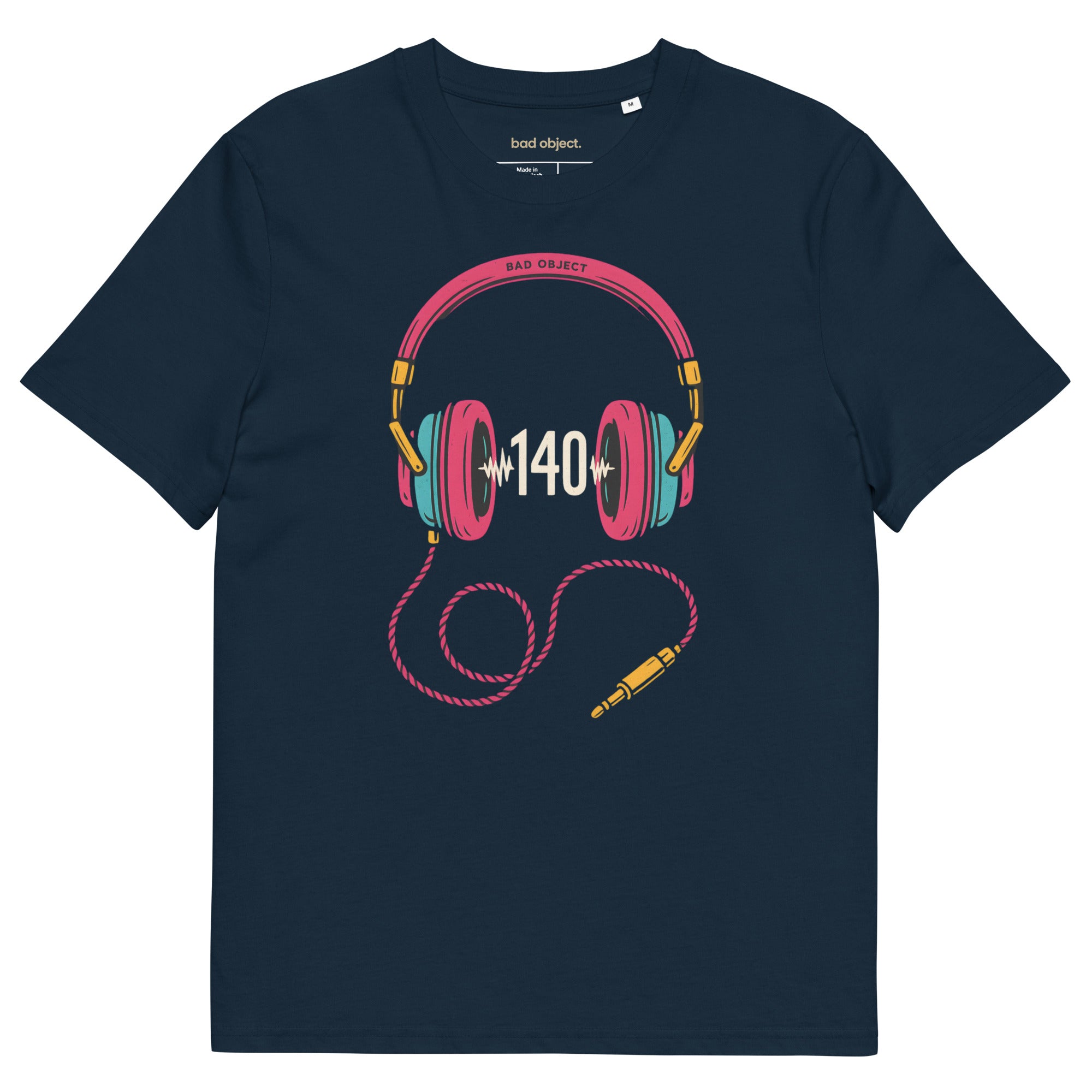 140 Headphones Unisex organic cotton t-shirt